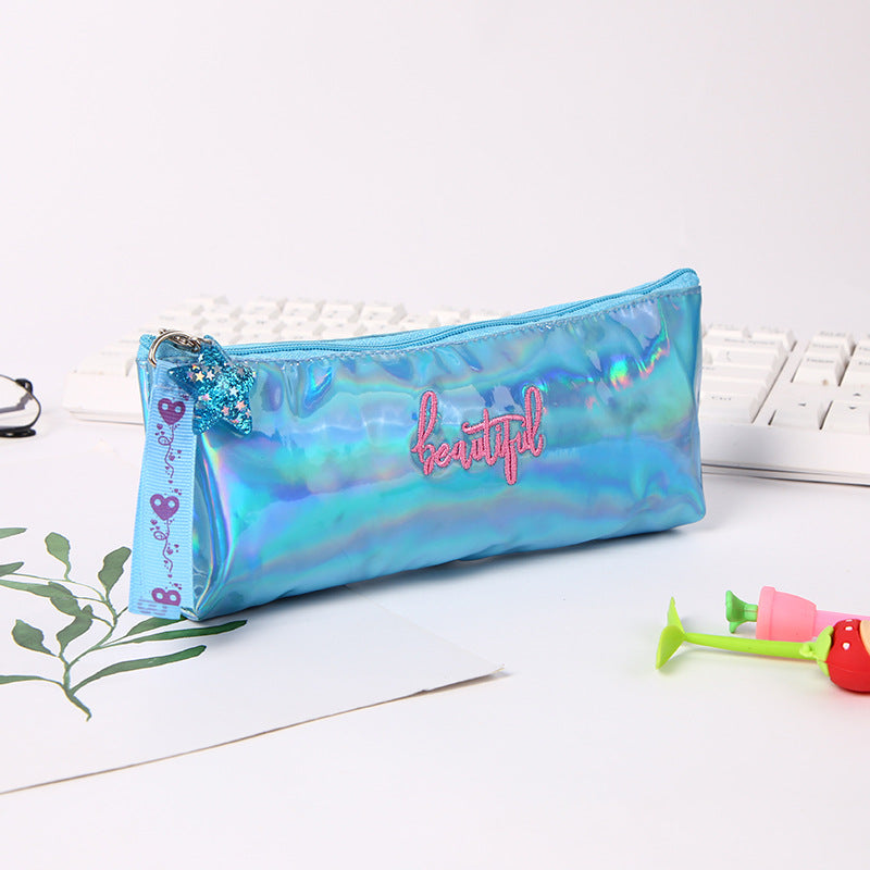 Wholesale Leather Portable Colorful Pencil Case